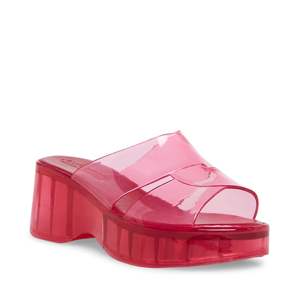 STEVE MADDEN PINK JOSIE SANDALS